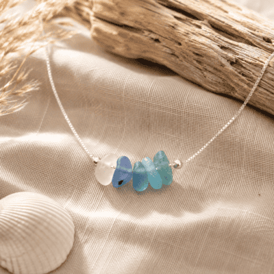 Sea Symphony Seaglass Necklace